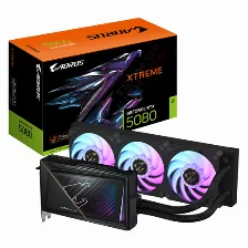 Tarjeta De Video Gigabyte Aorus Geforce Rtx 5080 Xtreme Waterforce 16g Geforce Rtx 5080, 16 Gb, 256 Bit, Gddr7, Pci Express X16 5.0